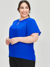 Vienna Womens Short Sleeve Blouse