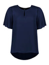 Vienna Womens Short Sleeve Blouse