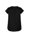Kayla V-Neck Pleat Blouse