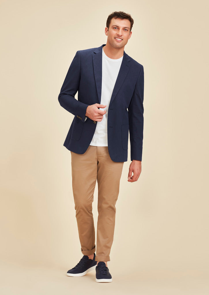 Casual blazer hot sale for men