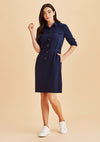 Chloe Georgette Shirt Dress