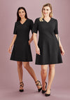 Womens Siena Extended Sleeve Dress