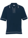 Retro Waffle Mens Polo