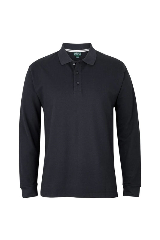 C OF C L/S PIQUE POLO
