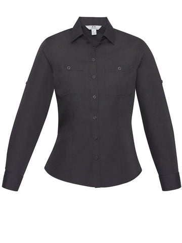 Bondi Ladies Roll Up Shirt LSL
