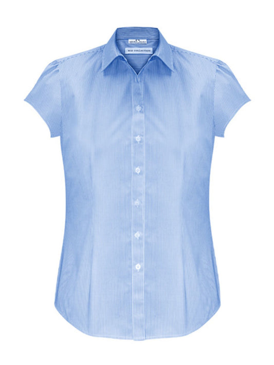Ladies Euro Short Sleeve Blouse