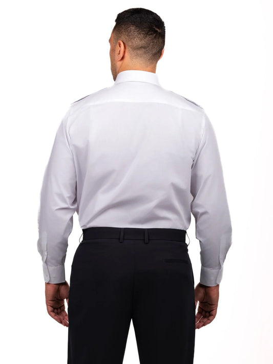 Men's Long Sleeve Epaulette Shirt
