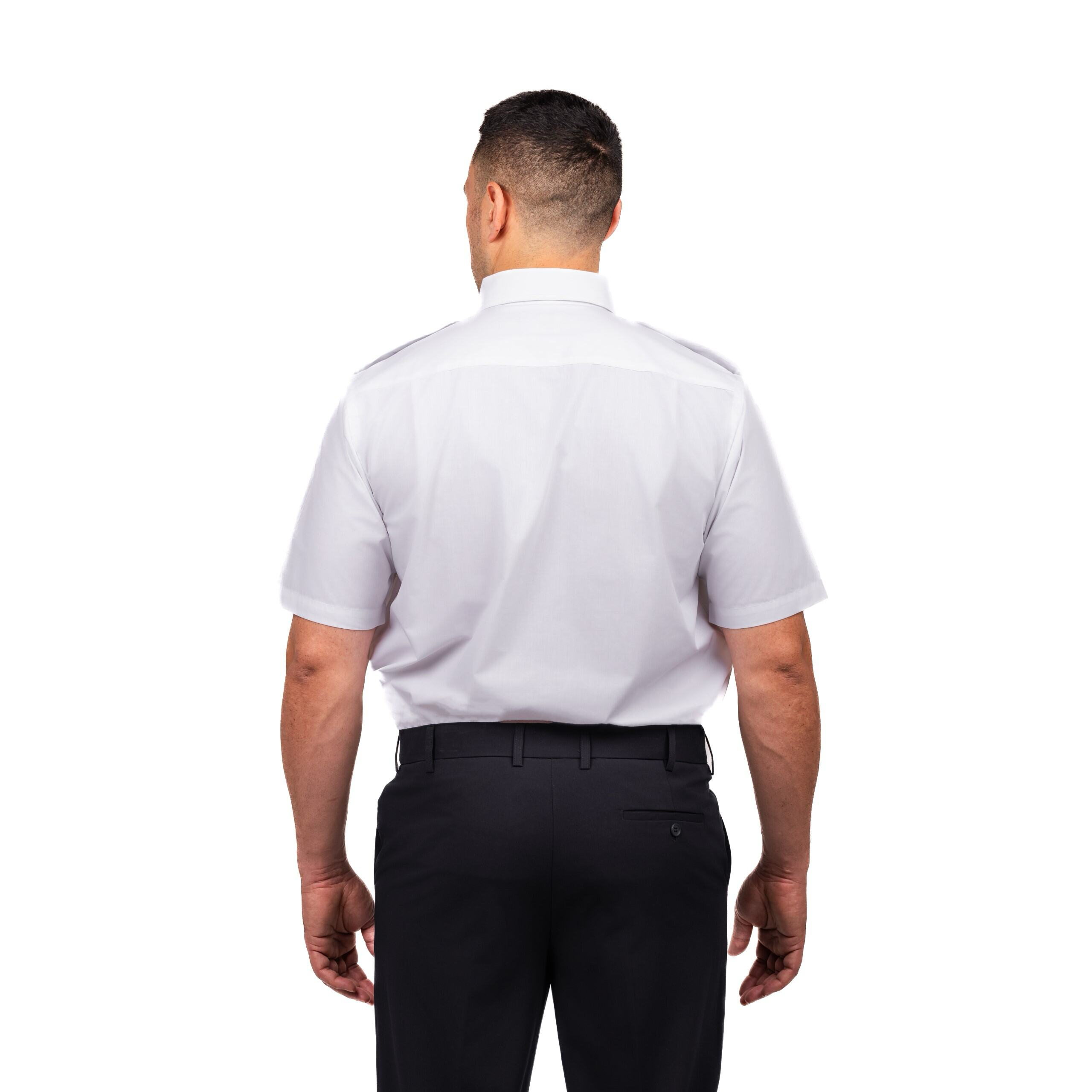 Men's Short Sleeve Epaulette Shirt