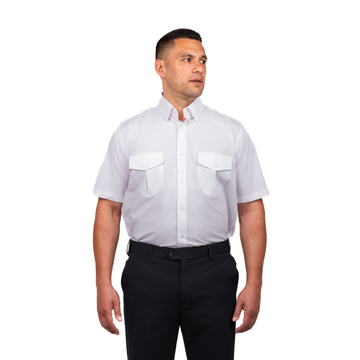 Men's Short Sleeve Epaulette Shirt