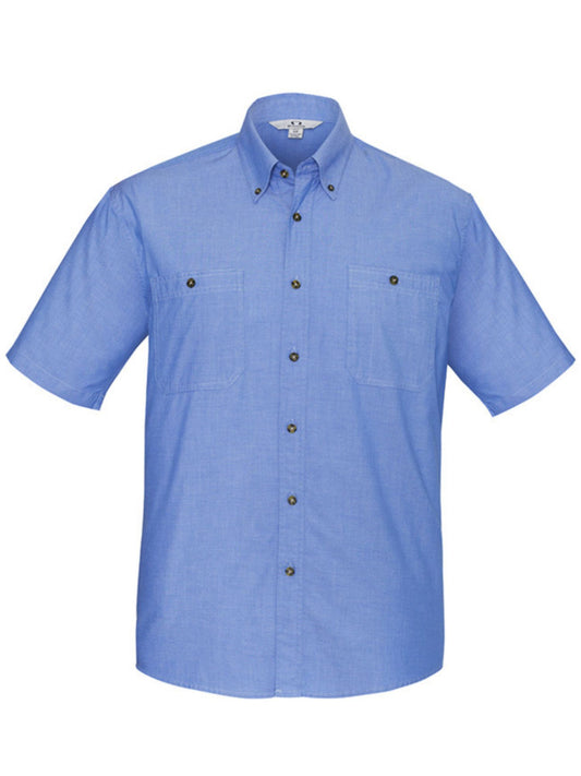 Wrinkle Free Chambray Shirt SSL