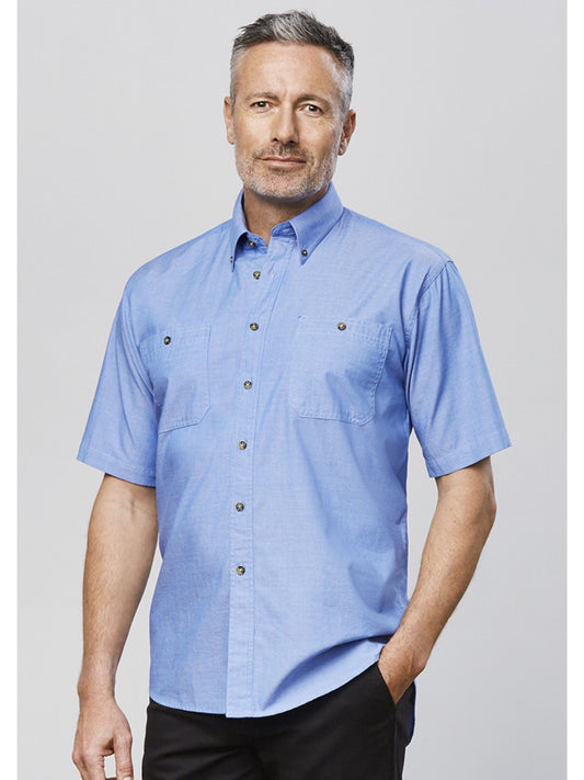 Wrinkle Free Chambray Shirt SSL