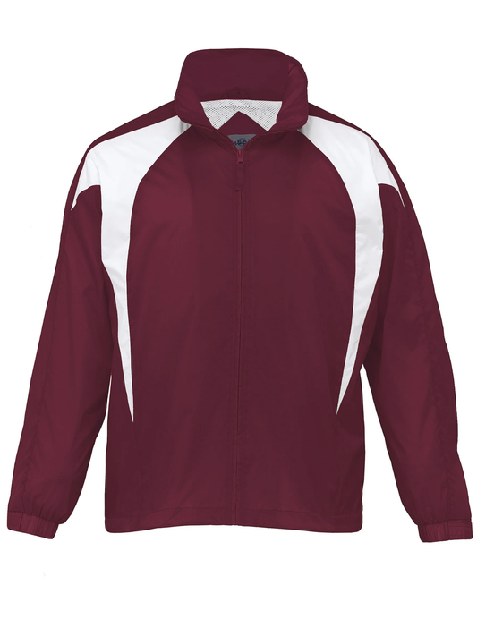 Spliced Zenith Jacket - Maroon/White