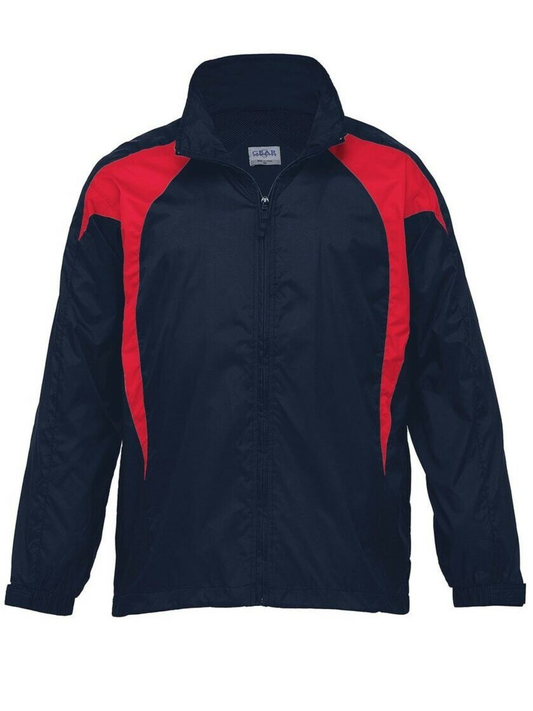 Spliced Zenith Jacket - Navy/Red