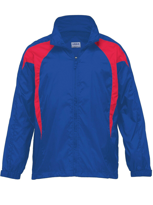 Spliced Zenith Jacket - Royal/Red