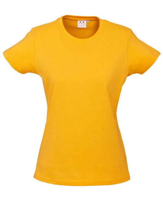 Ladies Ice T-Shirt - Gold