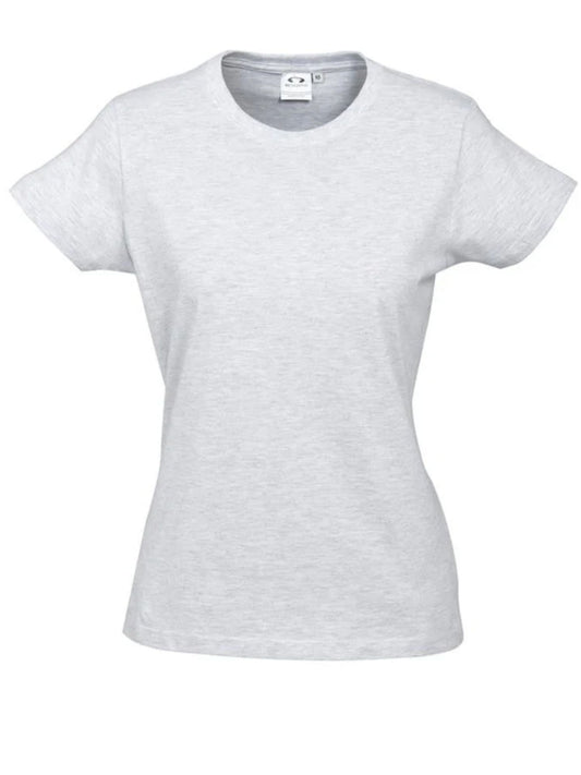 Ladies Ice T-Shirt - Snow Marle