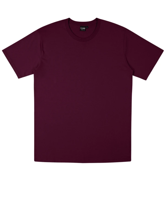 Outline Tee - Maroon