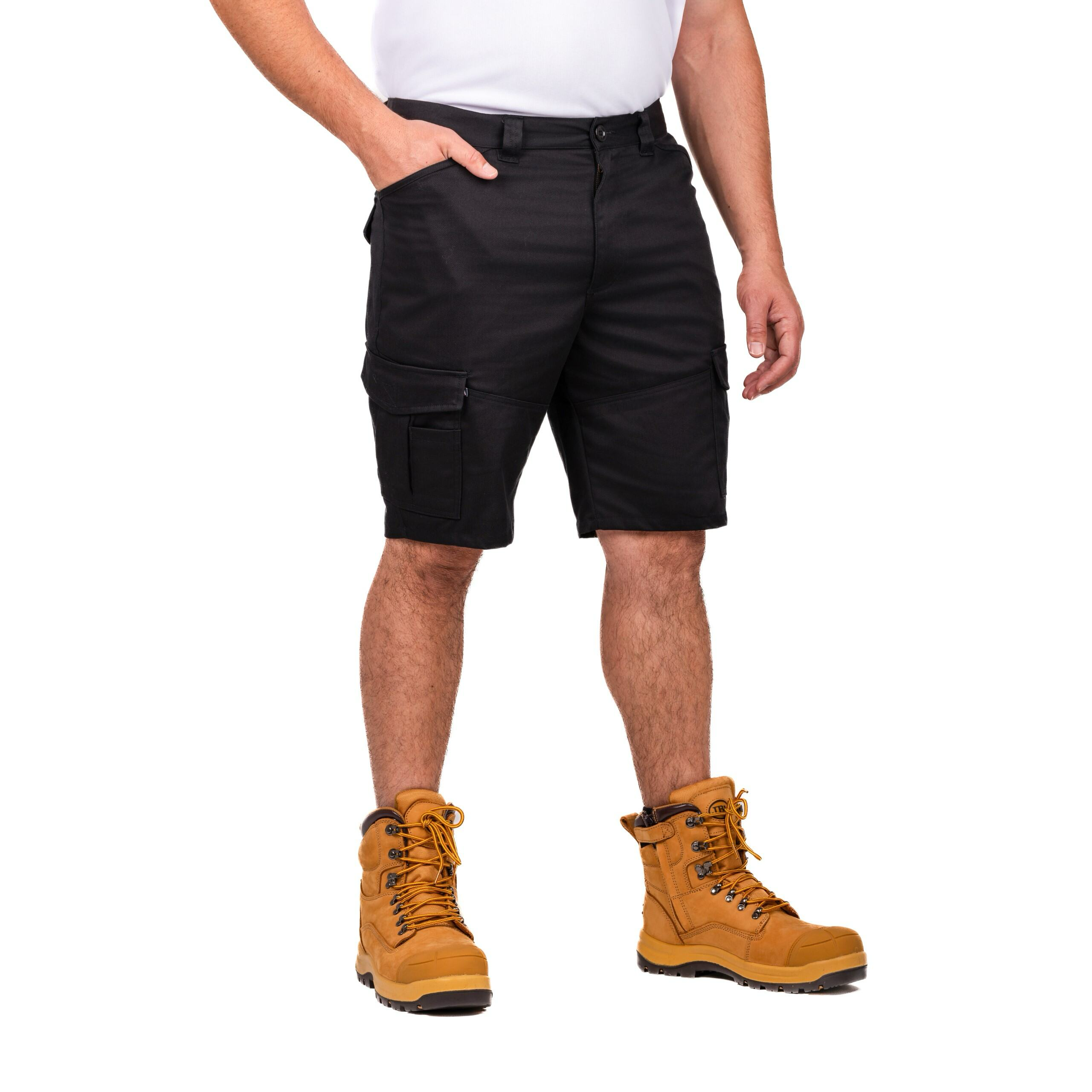 Unisex Stretch Cargo Shorts