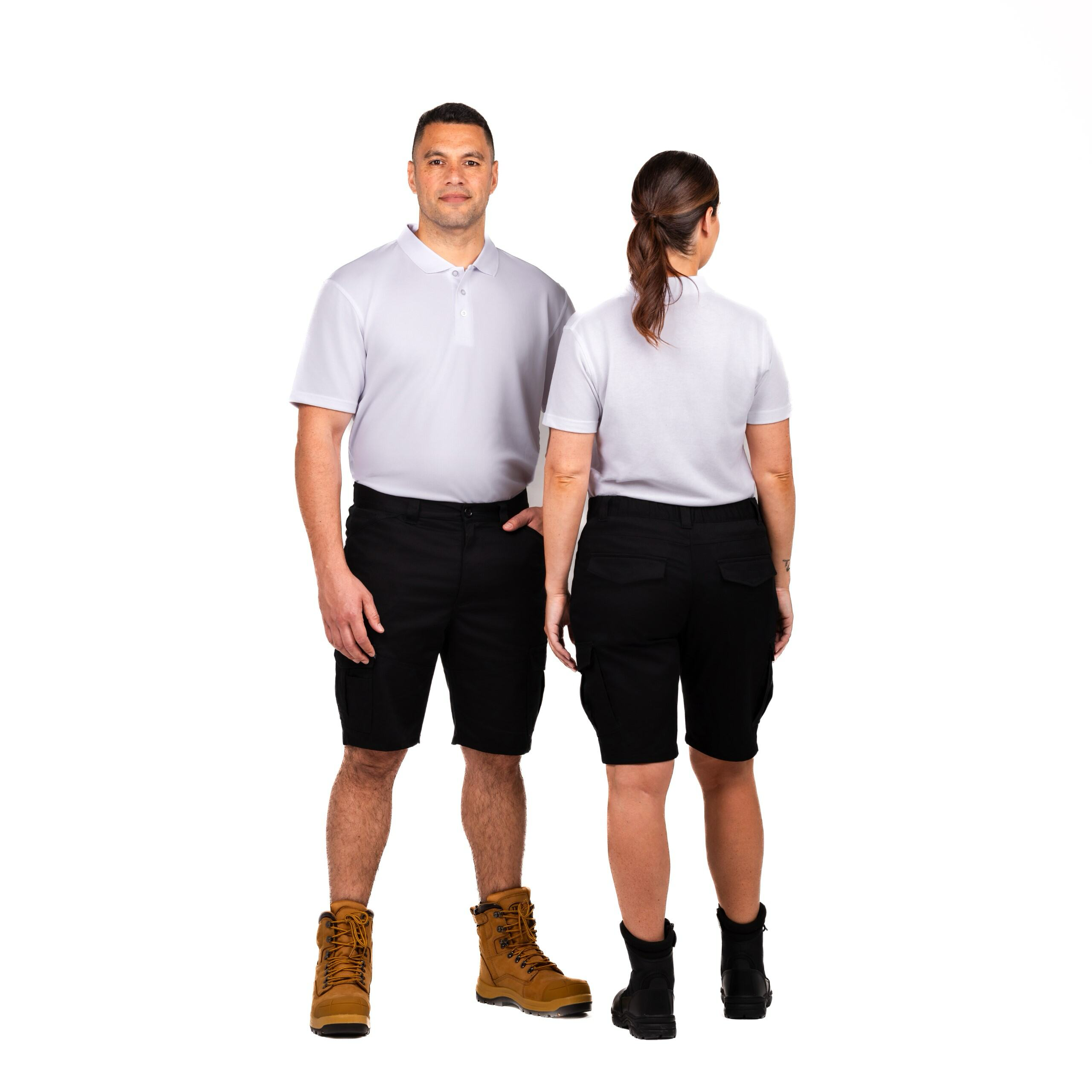 Unisex Stretch Cargo Shorts