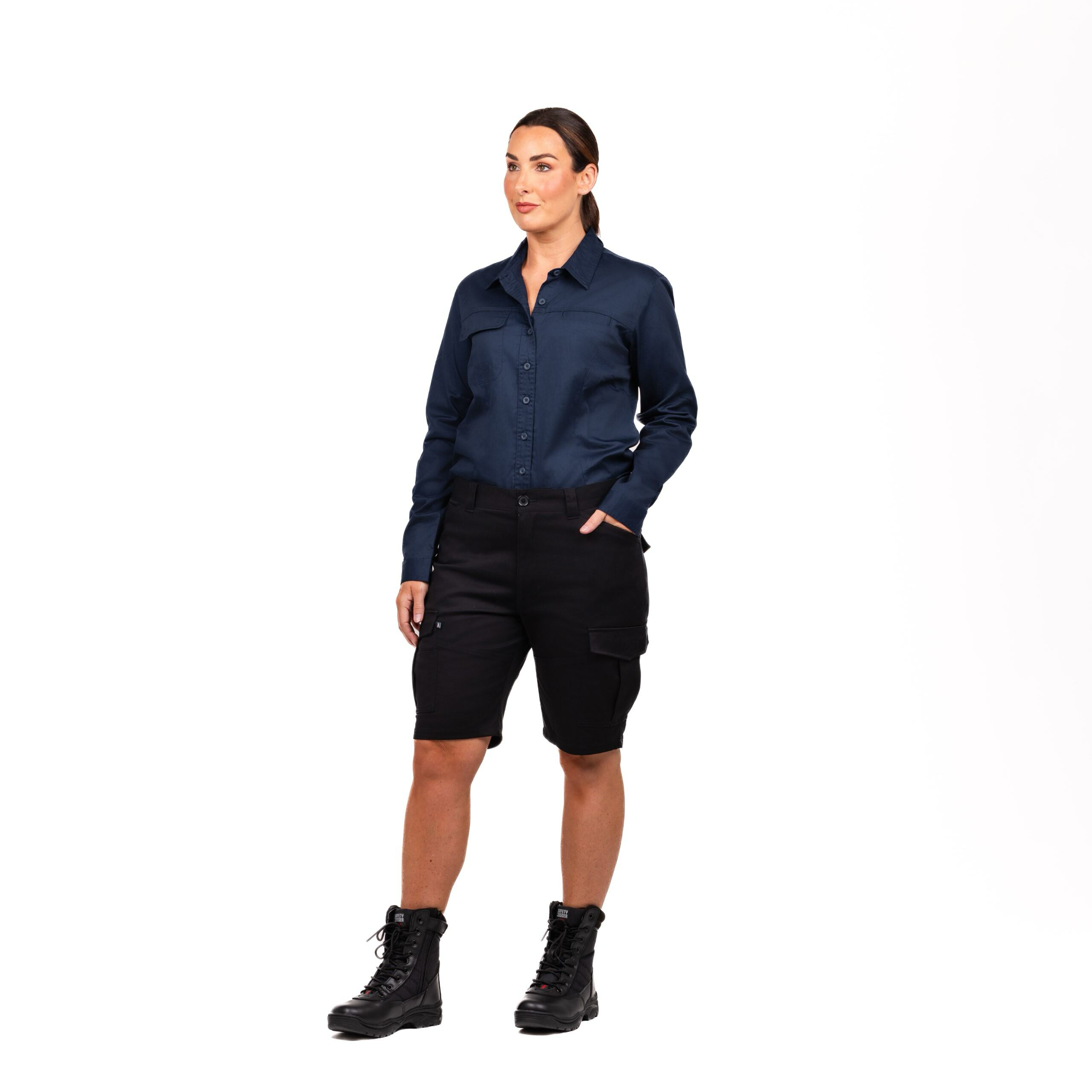 Unisex Stretch Cargo Shorts