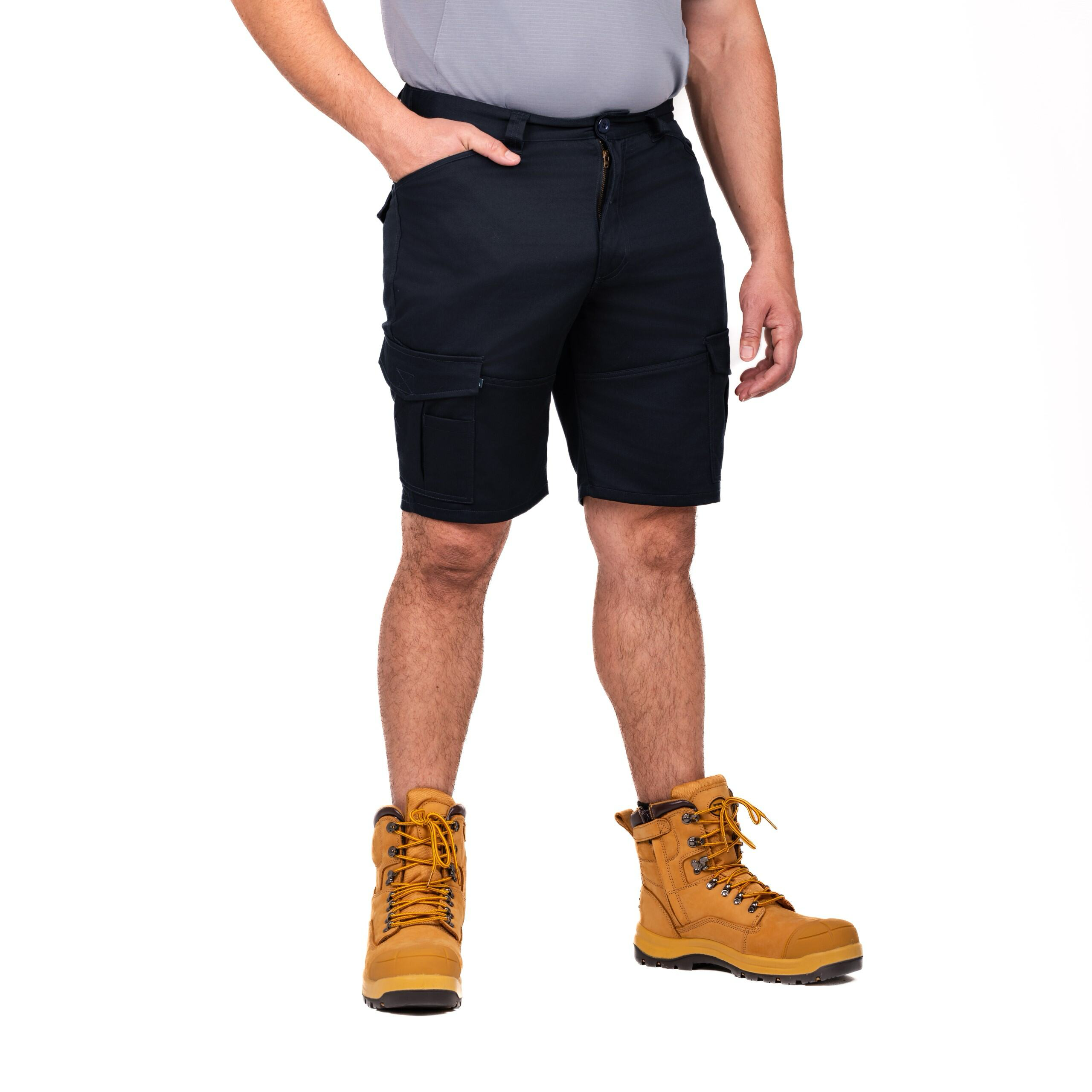 Unisex Stretch Cargo Shorts