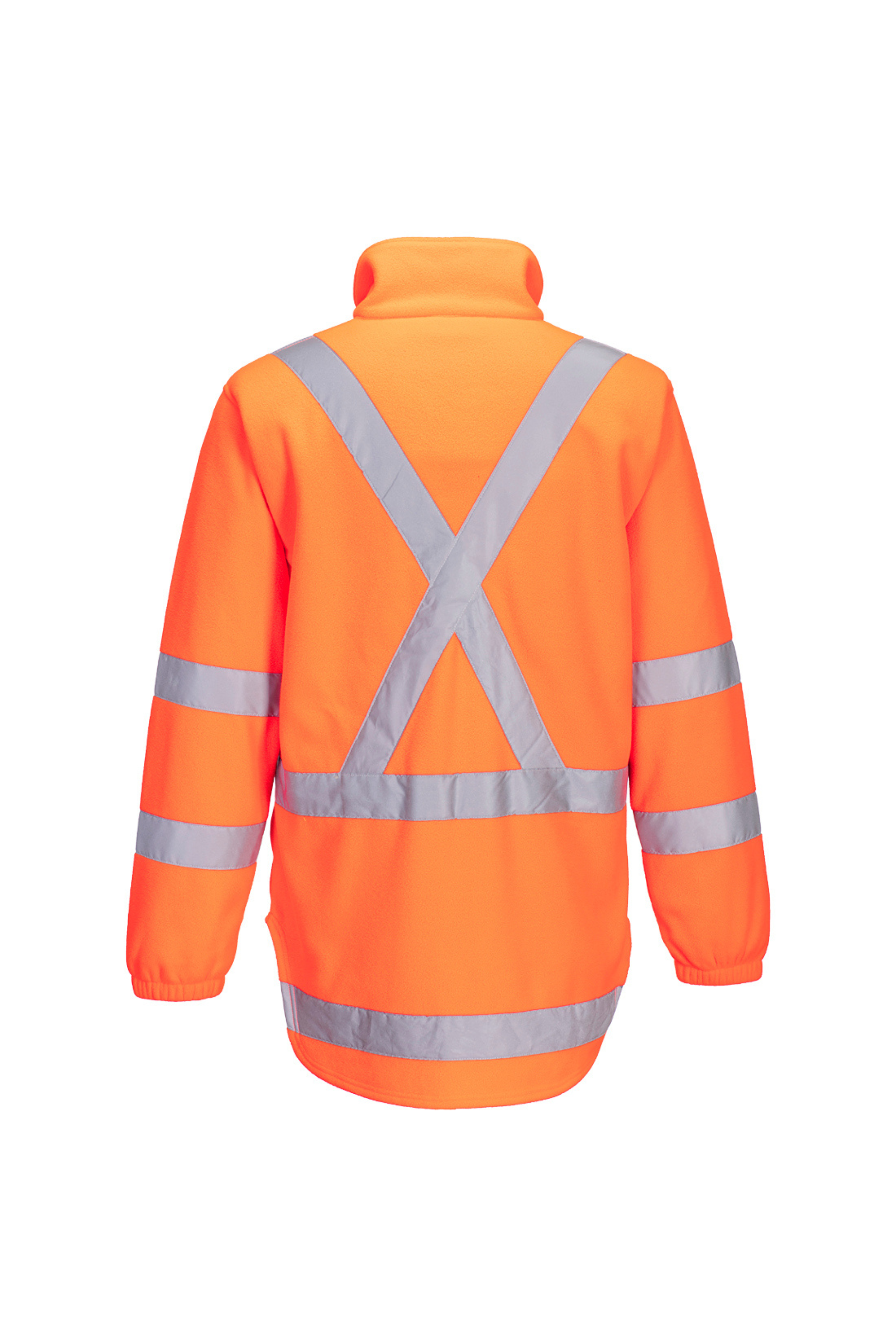 TTMC-W17 Hi-Vis X Back 1/4 Zip Polar Fleece