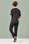 Women's Zip Front Short Sleeve Cardigan