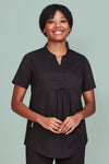 Rose Womens Tunic Scrub Top