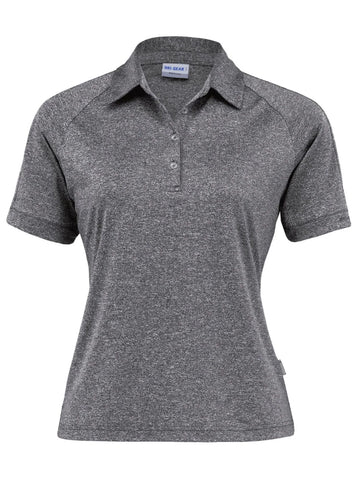 Womens Melange Polo