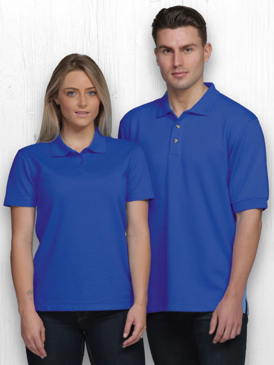 Womens Jacquard Ottoman Polo