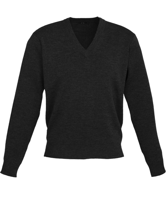V Neck Jersey Wool/Acrylic