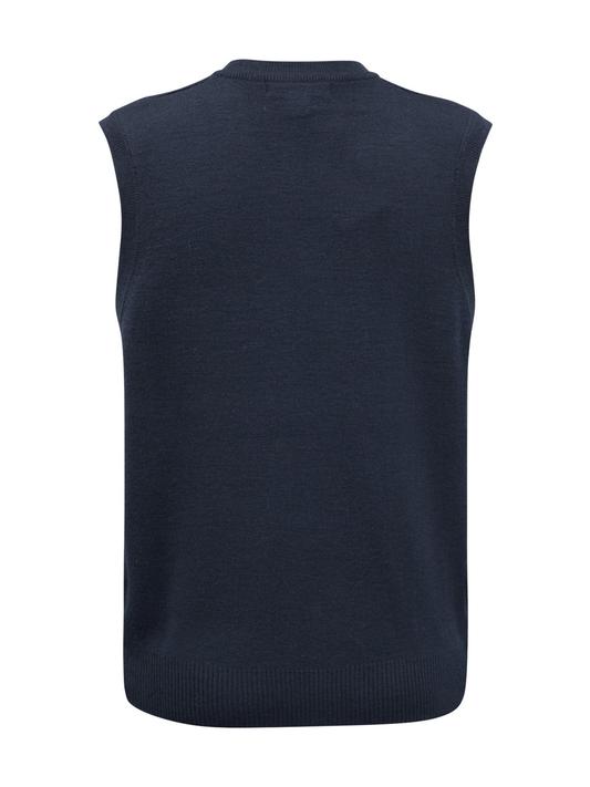 V Neck Vest Wool/Acrylic