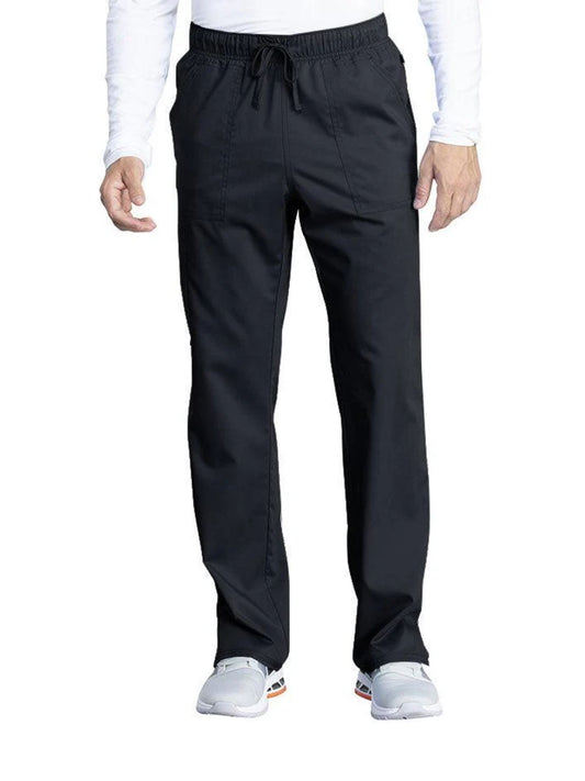 Cherokee Unisex WW Revolution Tech Mid Rise Straight Leg Pant (Tall)