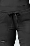 Mid Rise Drawstring Cargo Pant
