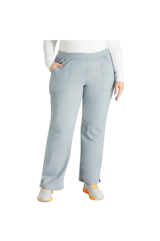 Women's Cherokee WW Revolution Straight Leg Pant - Grey