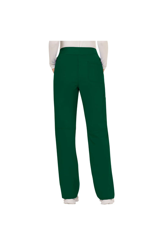 Women's Cherokee WW Revolution Straight Leg Pant - Hunter Green