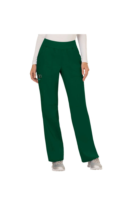 Women's Cherokee WW Revolution Straight Leg Pant - Hunter Green