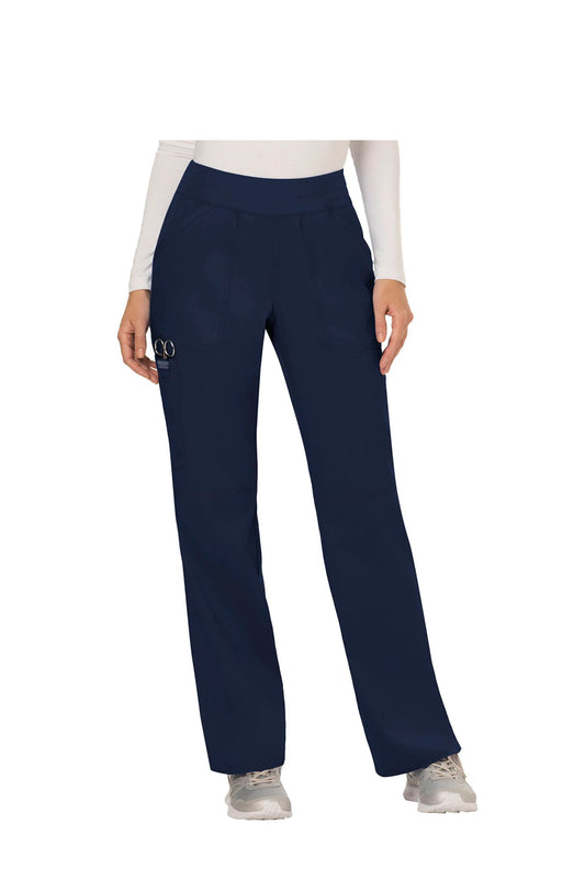 Women's Cherokee WW Revolution Straight Leg Pant - Navy
