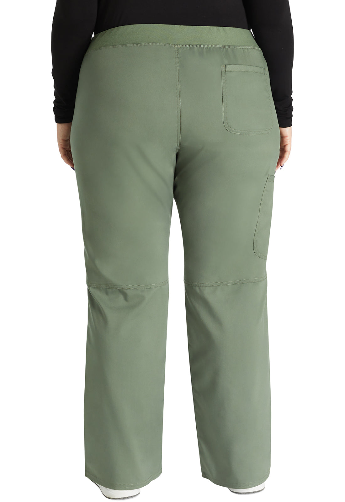 Women's Cherokee WW Revolution Straight Leg Pant - Olive