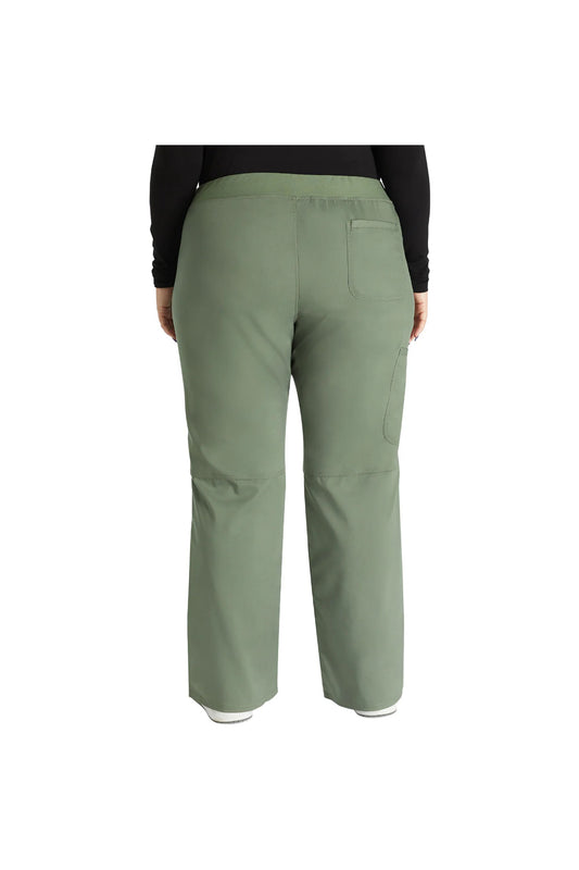 Women's Cherokee WW Revolution Straight Leg Pant - Olive