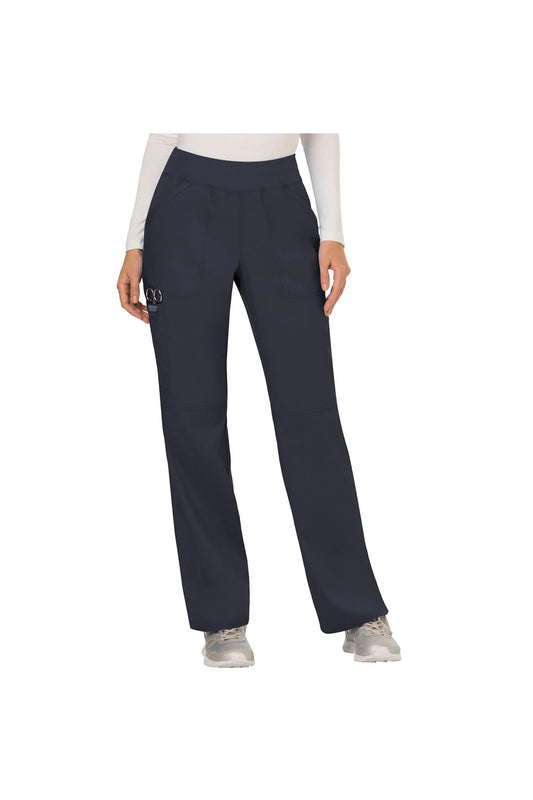 Women's Cherokee WW Revolution Straight Leg Pant - Pewter