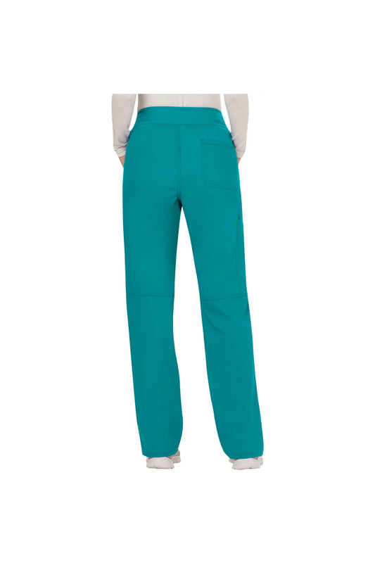 Women's Cherokee WW Revolution Straight Leg Pant - Teal