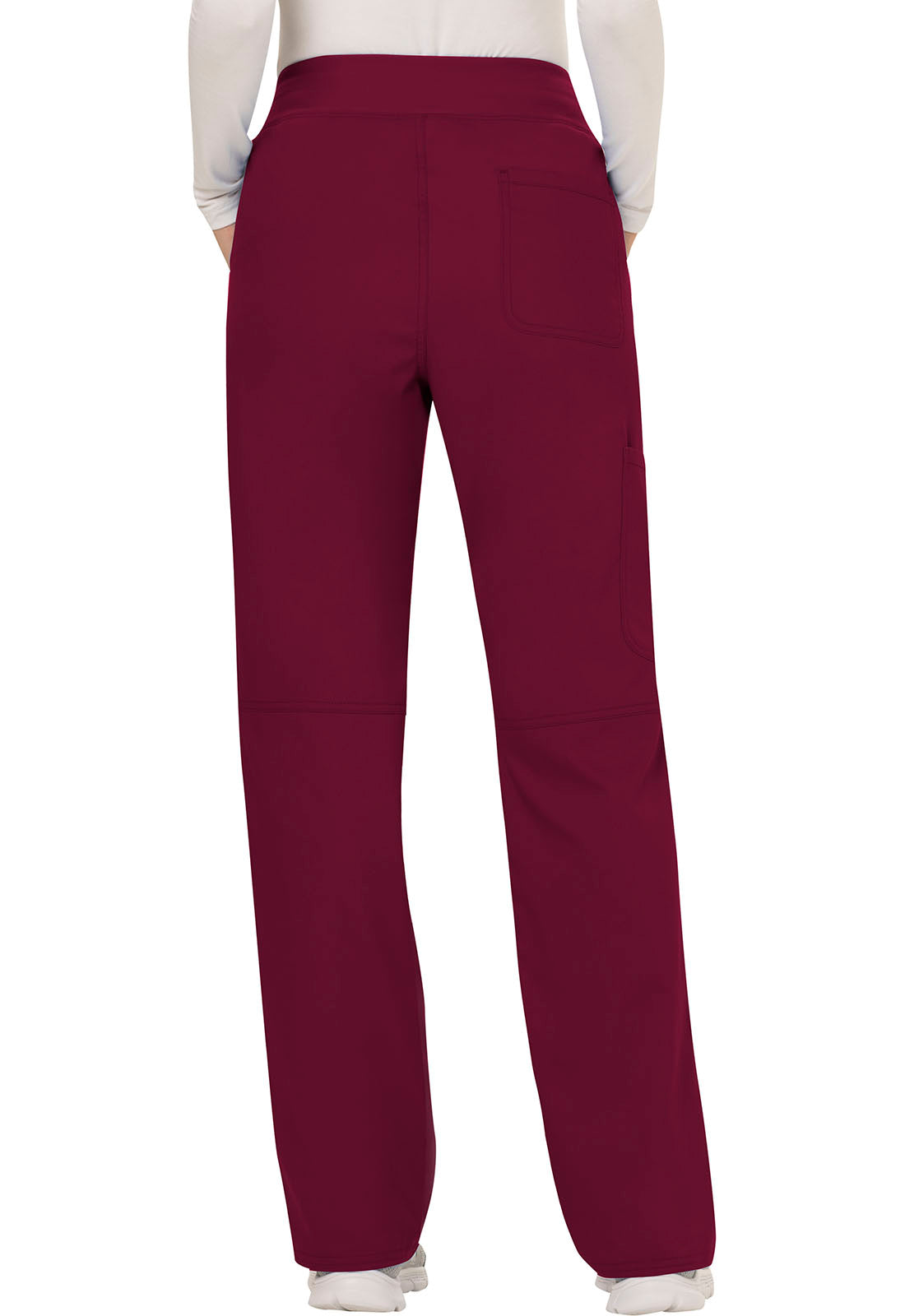 Women's Cherokee WW Revolution Straight Leg Pant - Wine