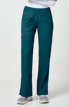 Women's WW Revolution Mid Rise Straight Leg Pull-on Pant - Petite