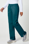 Women's WW Revolution Mid Rise Straight Leg Pull-on Pant - Petite