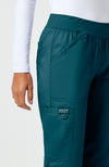 Women's WW Revolution Mid Rise Straight Leg Pull-on Pant - Petite