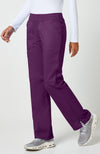 Women's WW Revolution Mid Rise Straight Leg Pull-on Pant - Petite