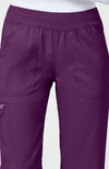 Women's WW Revolution Mid Rise Straight Leg Pull-on Pant