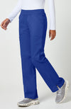 Women's WW Revolution Mid Rise Straight Leg Pull-on Pant - Petite
