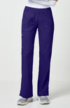 Women's WW Revolution Mid Rise Straight Leg Pull-on Pant - Petite